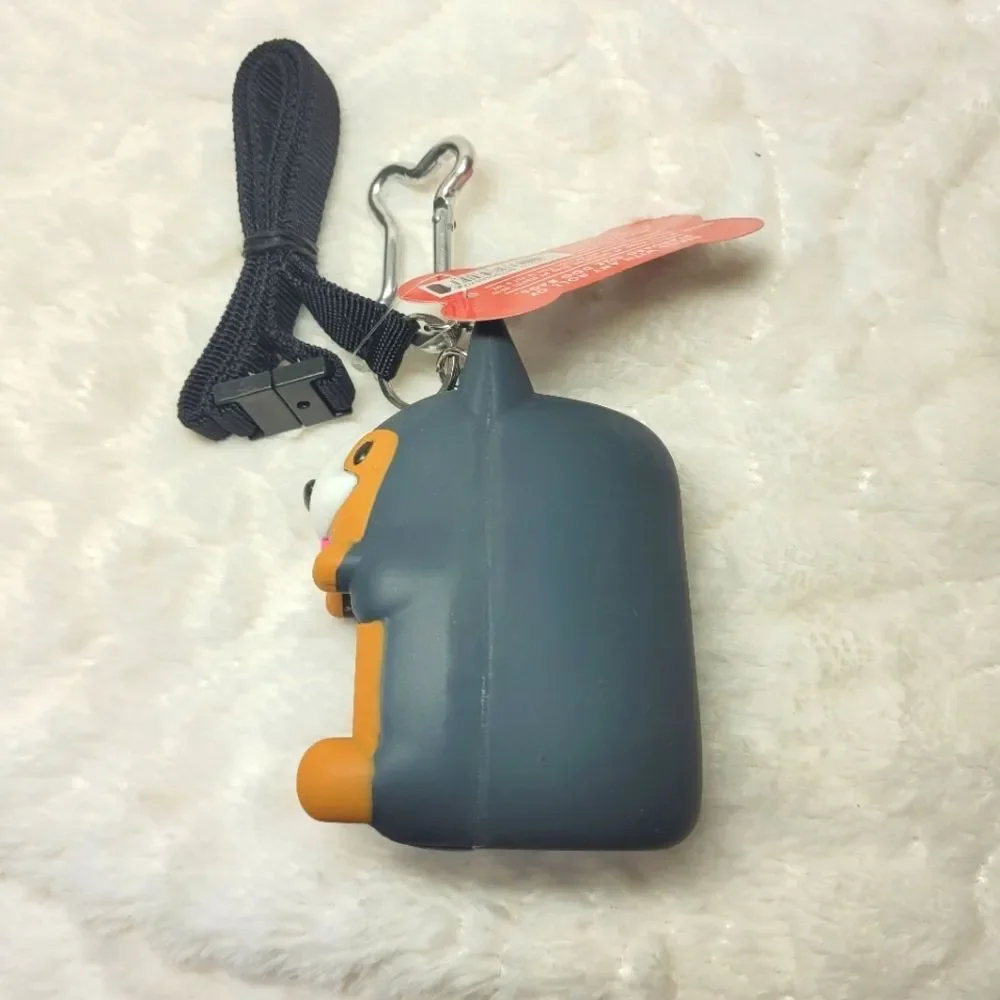 BBW Max the GSD Dog PocketBac Poop Bag Holder Rare Lanyard Bone Clip New OOS